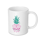 Funky Pineapple Flamingo Sunglasses Print Mug product